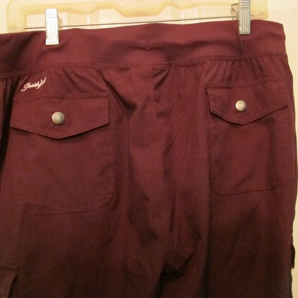 Soothfeel Women's Cargo Capris Pants with 6 Pockets Lightweight Quick Dry Large - Picture 6 of 6